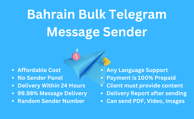 Bahrain Bulk Telegram Message Sender