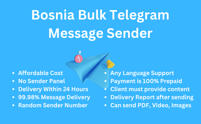 Bosnia Bulk Telegram Message Sender