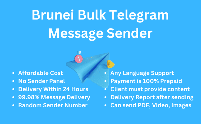 Brunei Bulk Telegram Message Sender