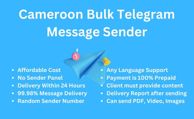 Cameroon Bulk Telegram Message Sender