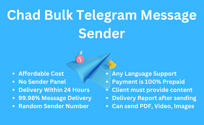 Chad Bulk Telegram Message Sender