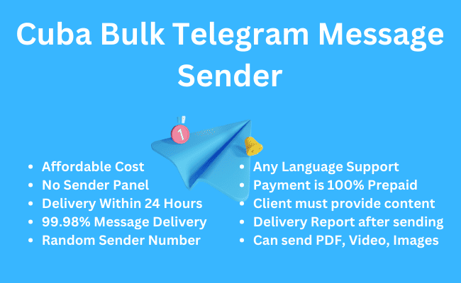 Cuba Bulk Telegram Message Sender