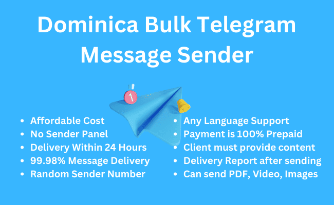 Dominica Bulk Telegram Message Sender