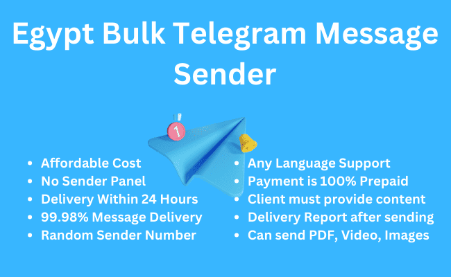 Egypt Bulk Telegram Message Sender