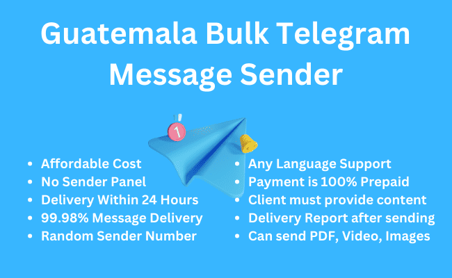 Guatemala Bulk Telegram Message Sender