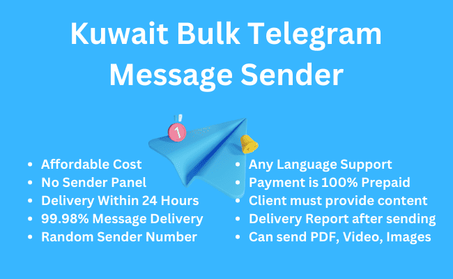 Kuwait Bulk Telegram Message Sender