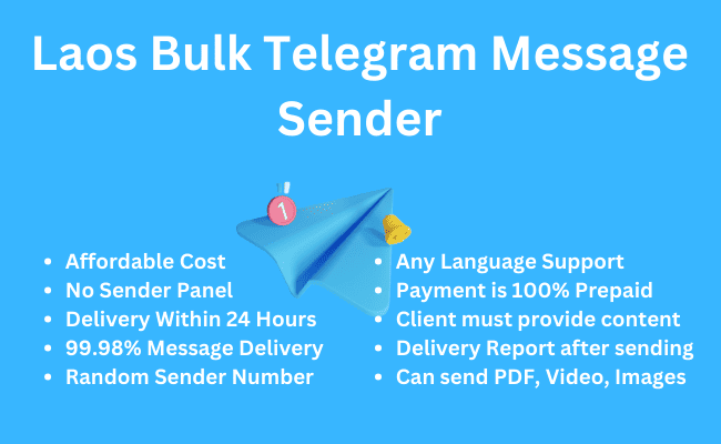 Laos Bulk Telegram Message Sender