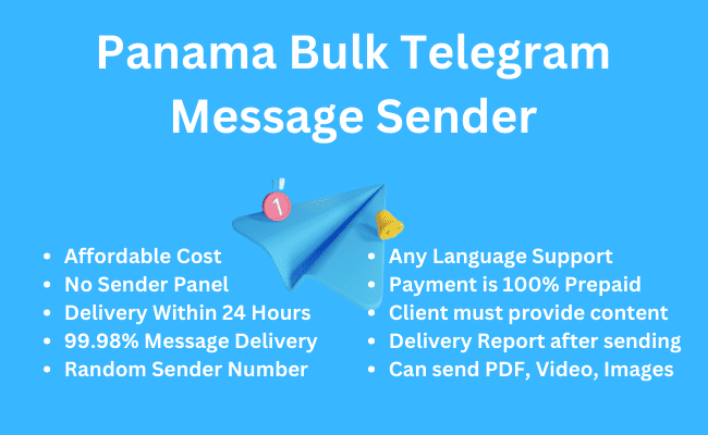 Panama Bulk Telegram Message Sender