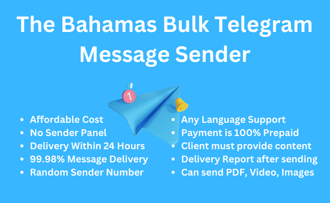 The Bahamas Bulk Telegram Message Sender