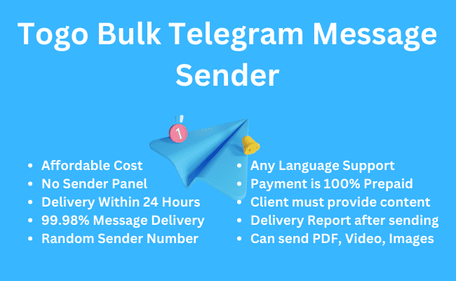 Togo Bulk Telegram Message Sender